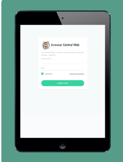 Central Web screenshot 1